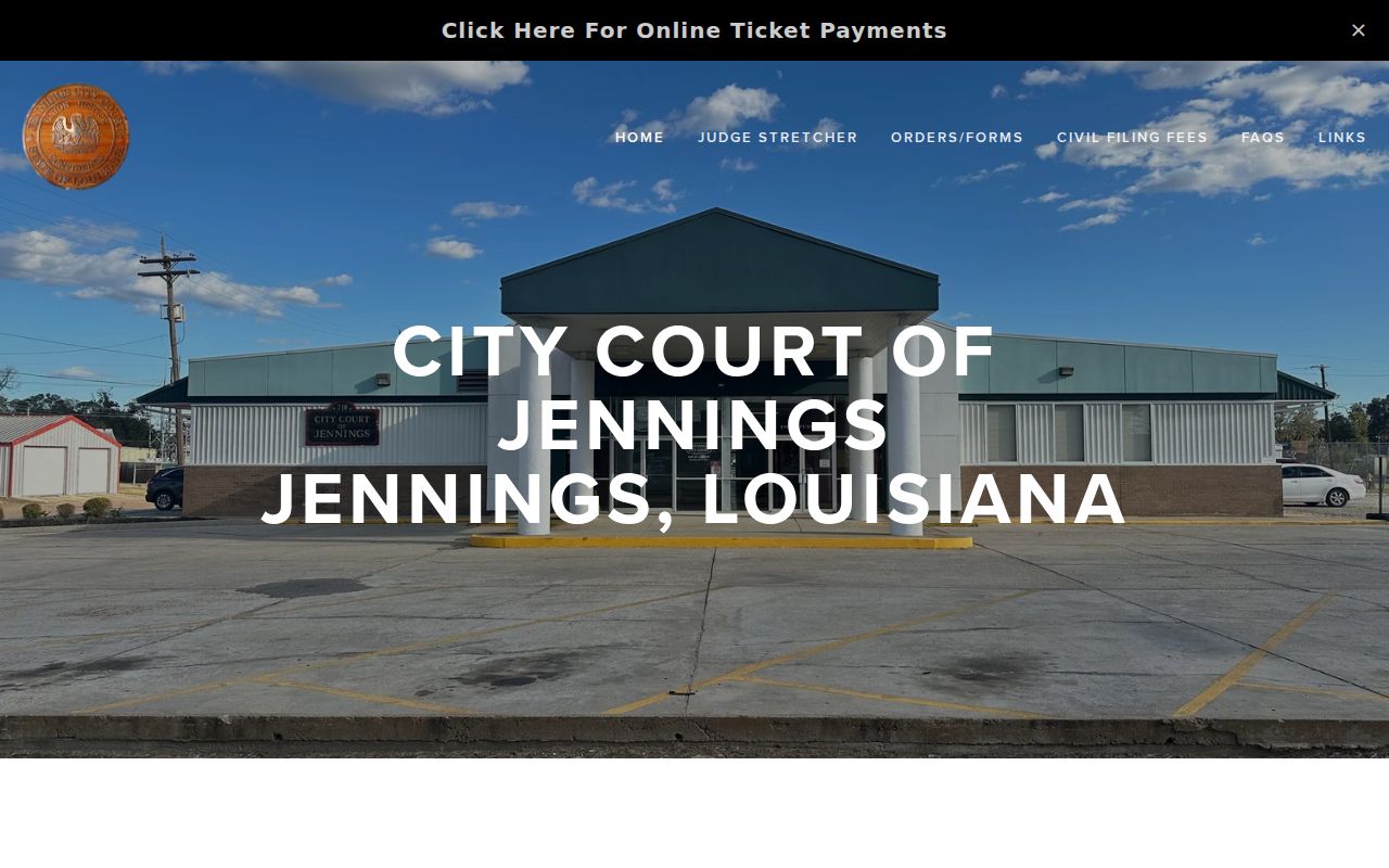 Jennings court docket official City Court online ticket route